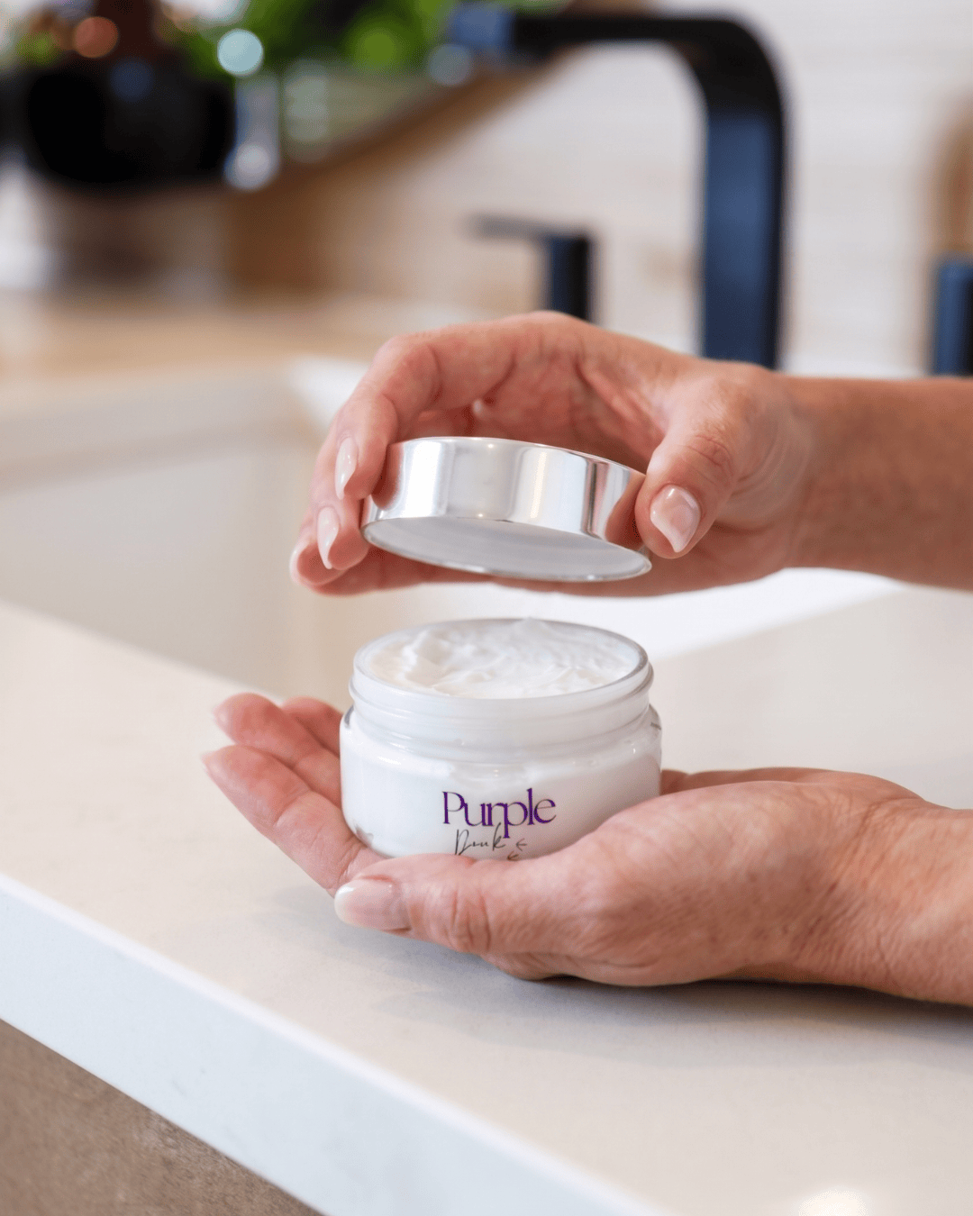 Body Butter Sample Pack – Travel - Size Clean Moisturizers for Deep Hydration & Smooth Skin - Purple Duck