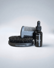 Men's Beard Kit - 3 - Piece Grooming Set for Beards - Purple Duck