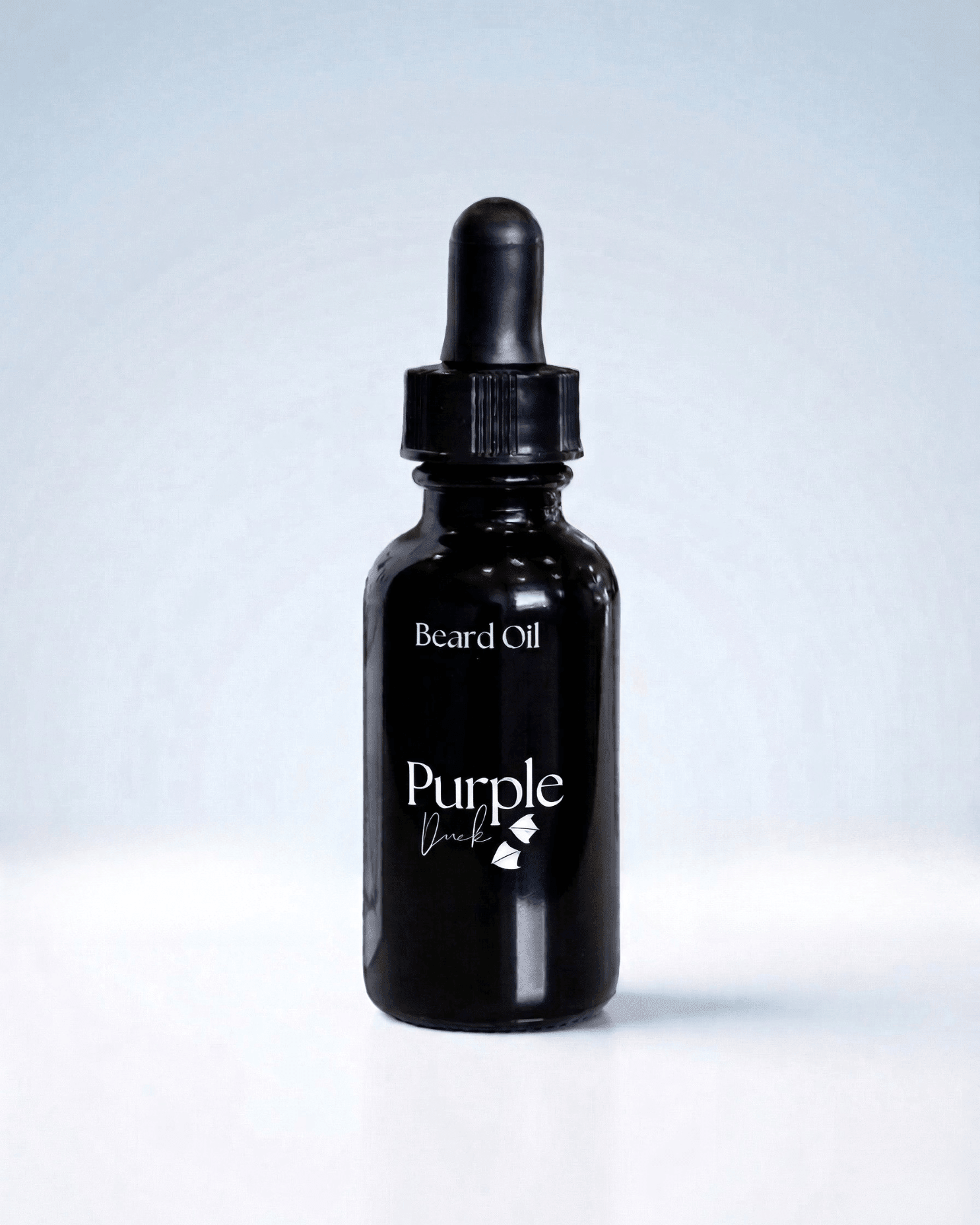 Men's Natural Beard Oil - 1 oz. Nourishing Oil for Beard Care & Styling - Purple Duck