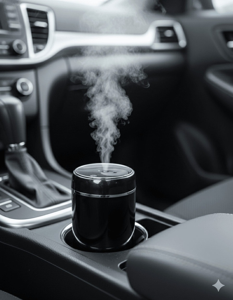 Compact Car Diffusers Mini Car Scent Diffuser | Natural Scents | Purple Duck