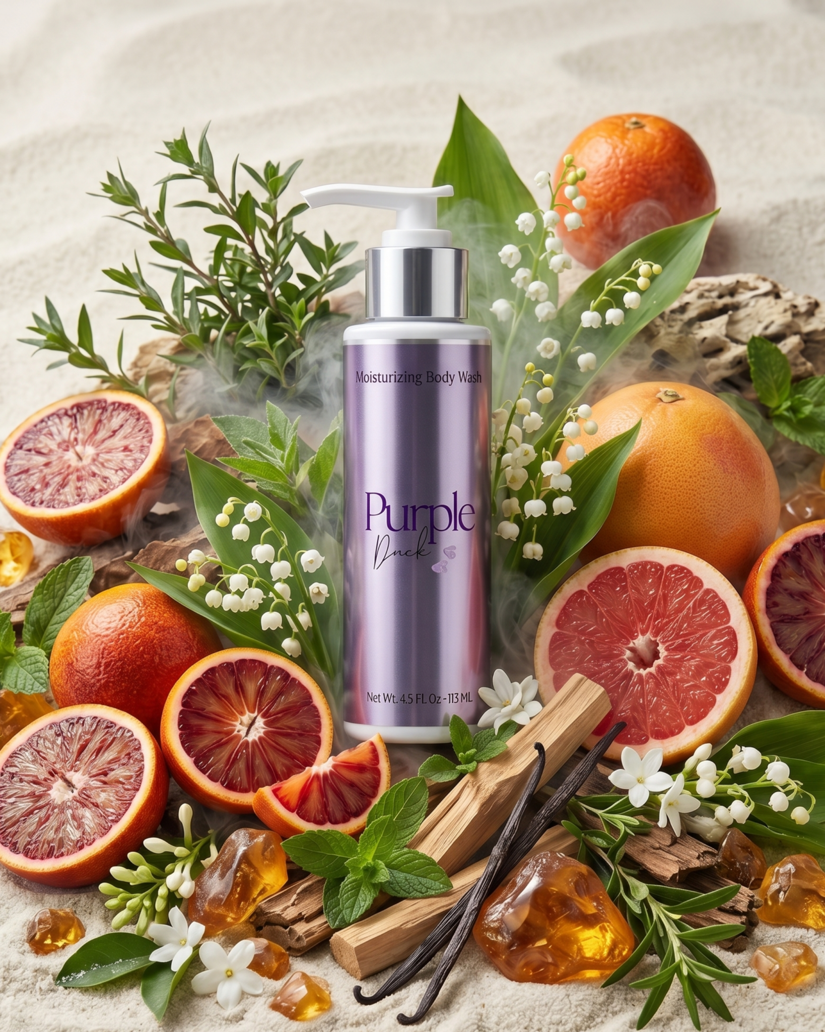 Clean Luxury Body Wash - Purple Duck
