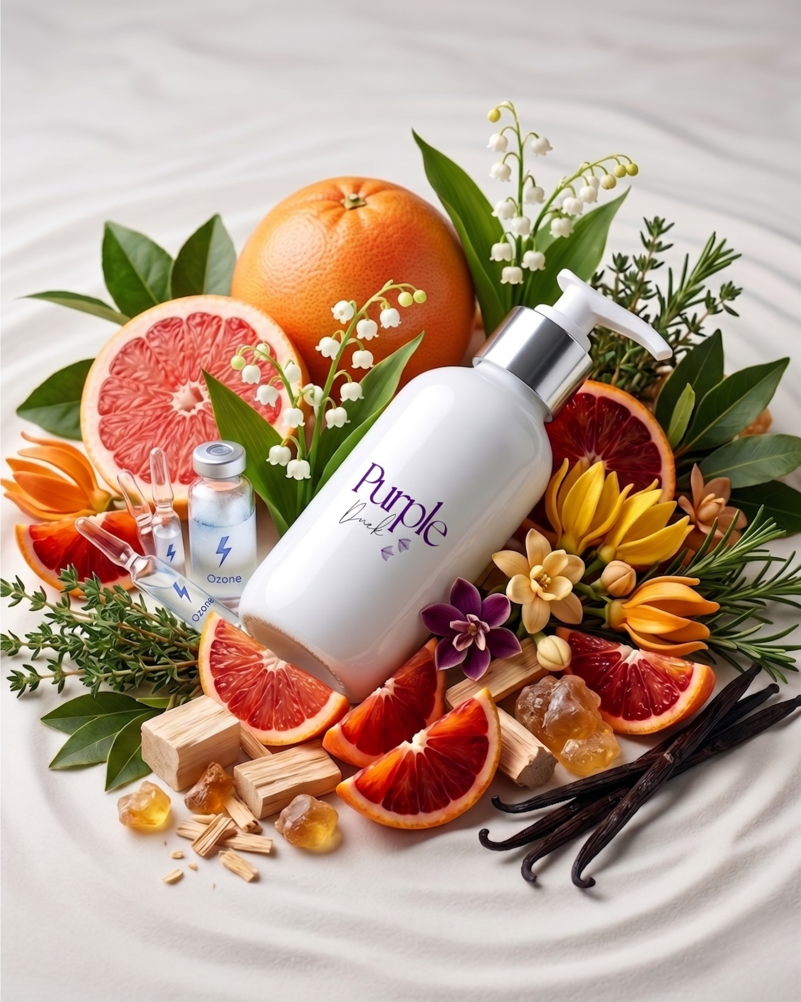 Clean Hydrating Body Oil - Purple Duck