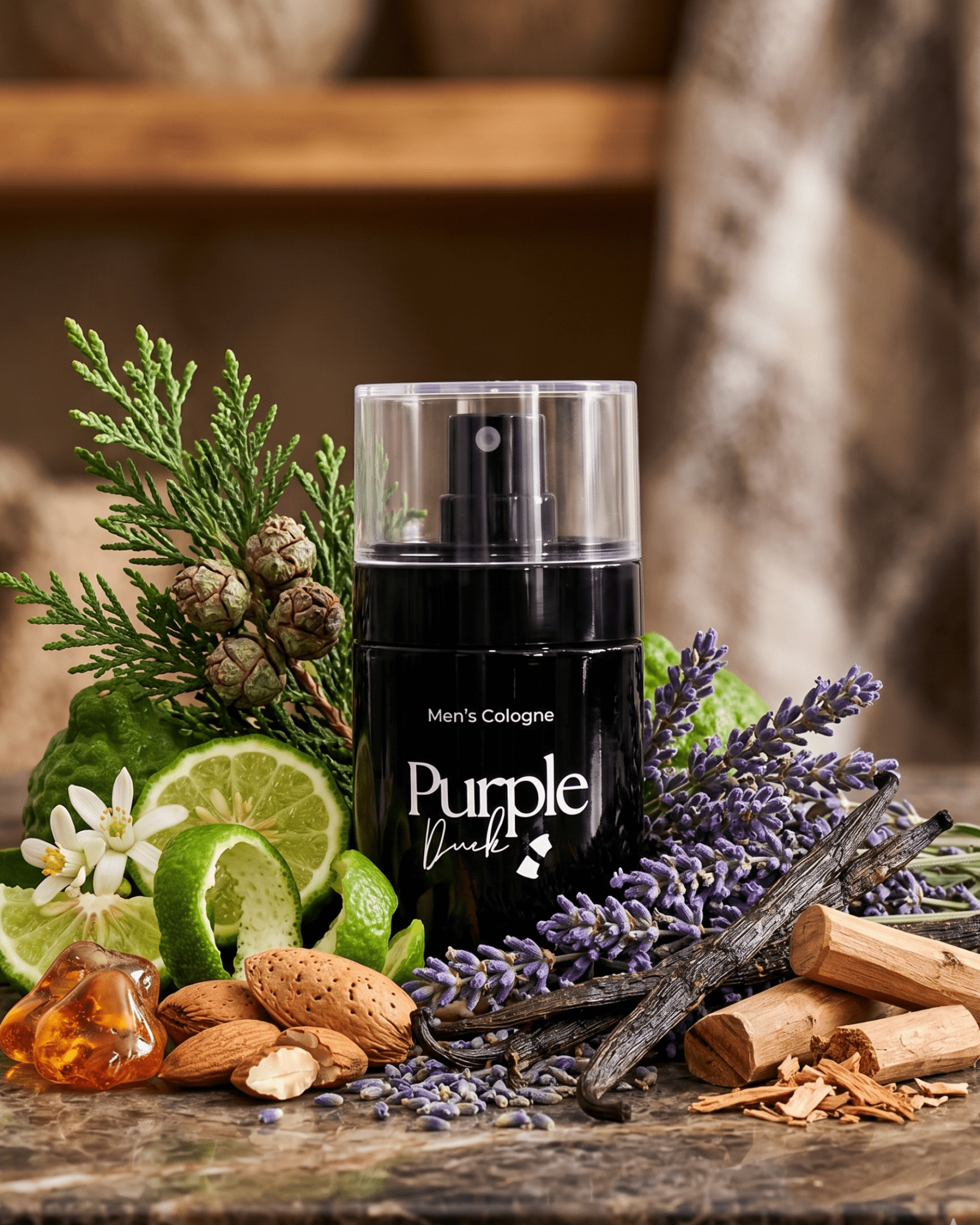 Men's Non - Toxic Cologne - Purple Duck