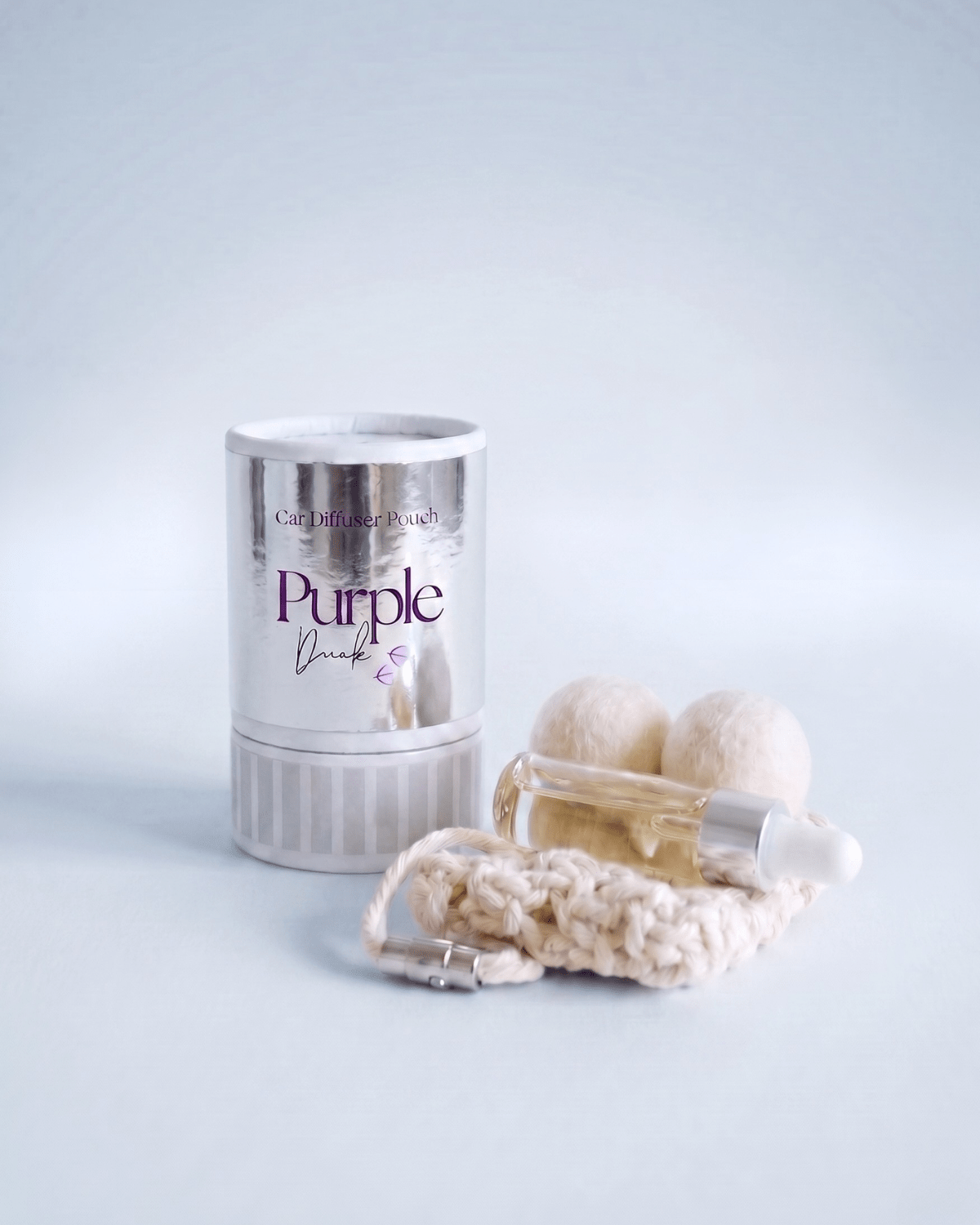 Car Diffuser Pouch (Air Freshener) - Purple Duck