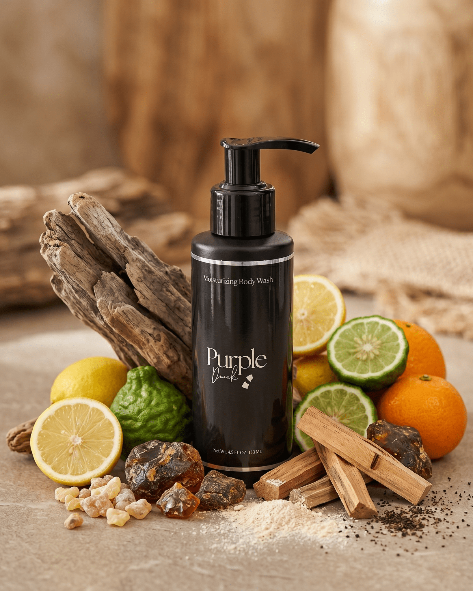 Moisturizing Clean Body Wash - Purple Duck