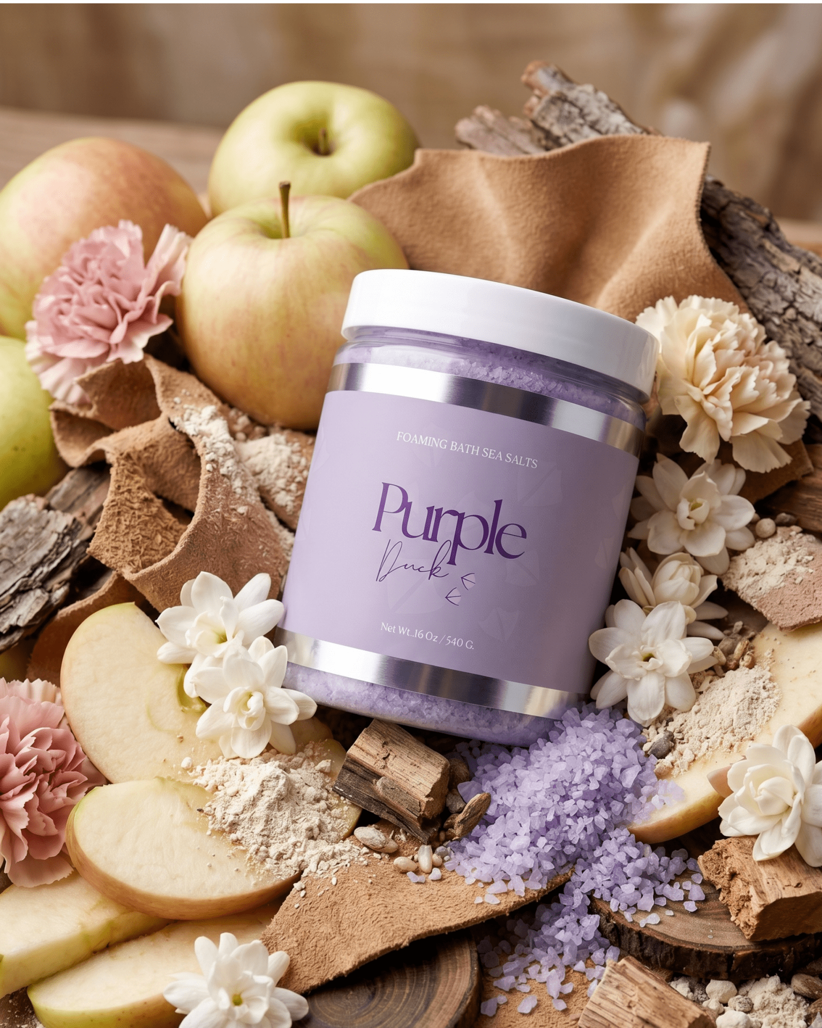 Soothing Epsom Bath Salts - Purple Duck