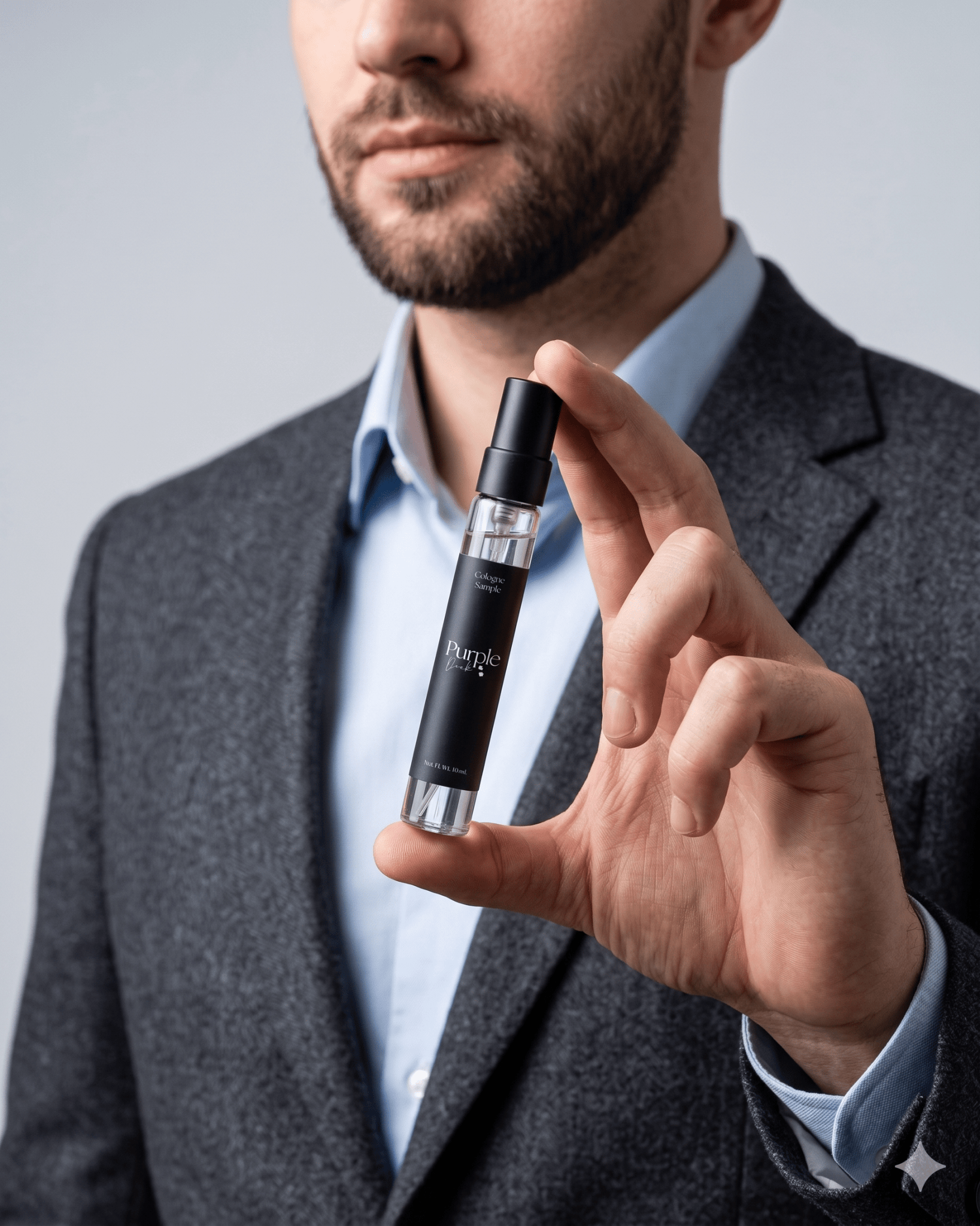 Sample Cologne – 10ml Travel Size Clean Men’s Fragrance - Purple Duck
