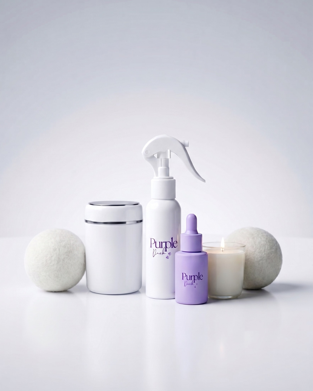 Home Fragrance Essentials Bundle– Clean Scent Set for Rooms, Car & Laundry