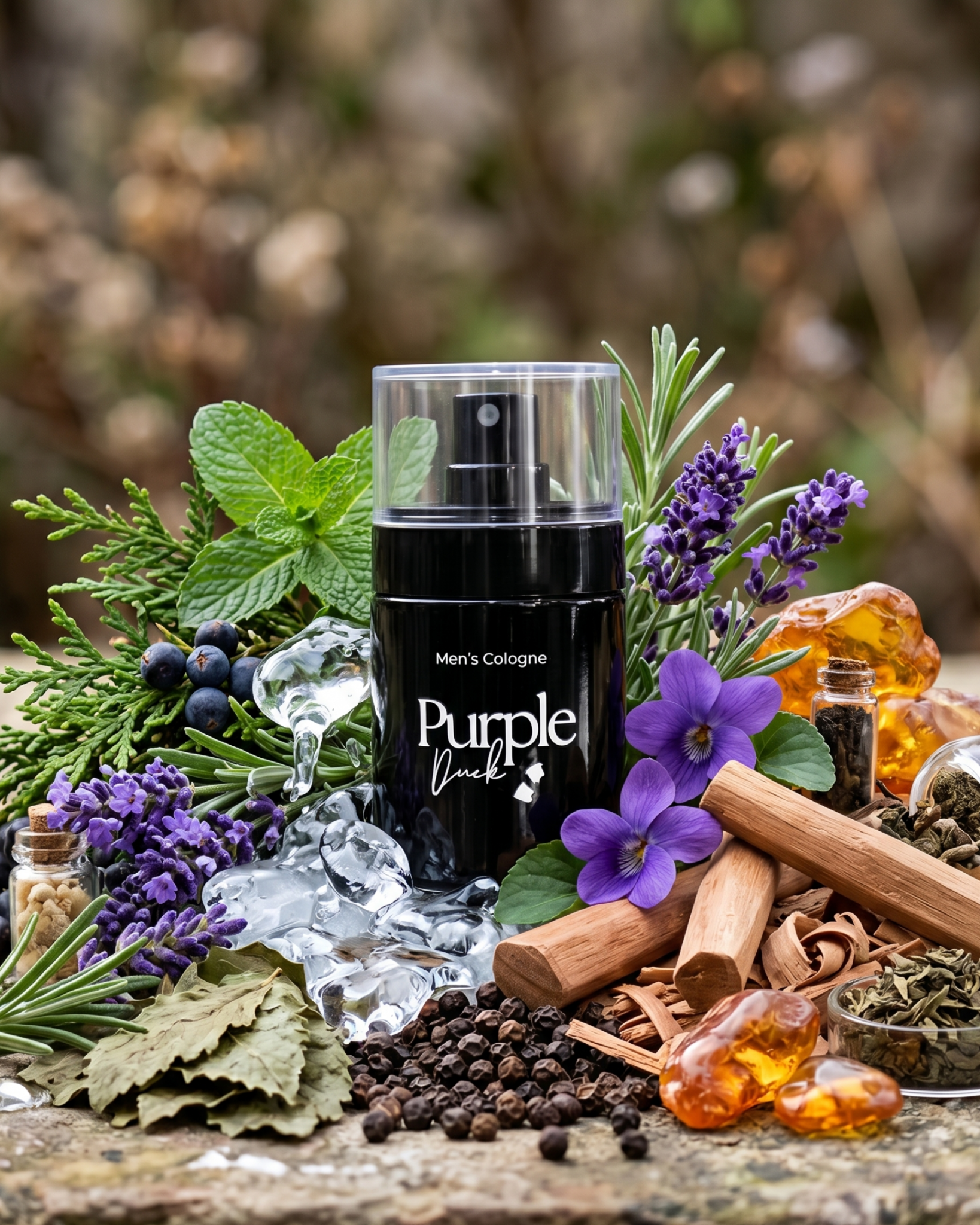 Men's Non - Toxic Cologne - Purple Duck
