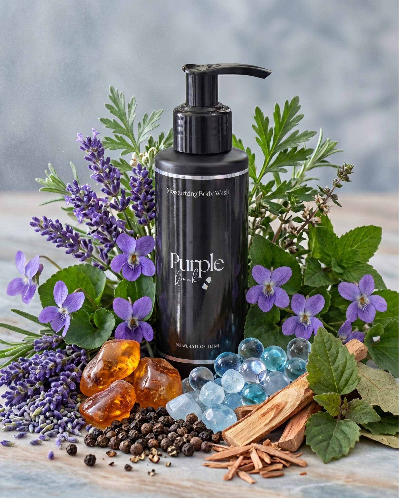 Moisturizing Clean Body Wash - Purple Duck