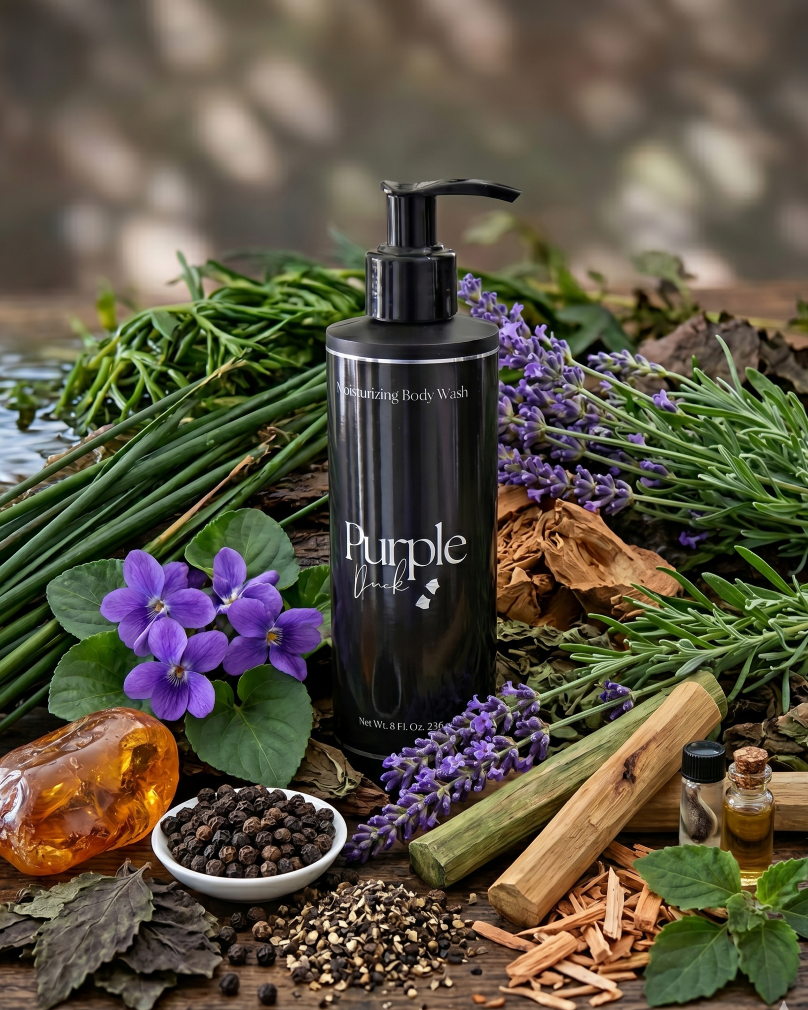 Moisturizing Clean Body Wash - Purple Duck
