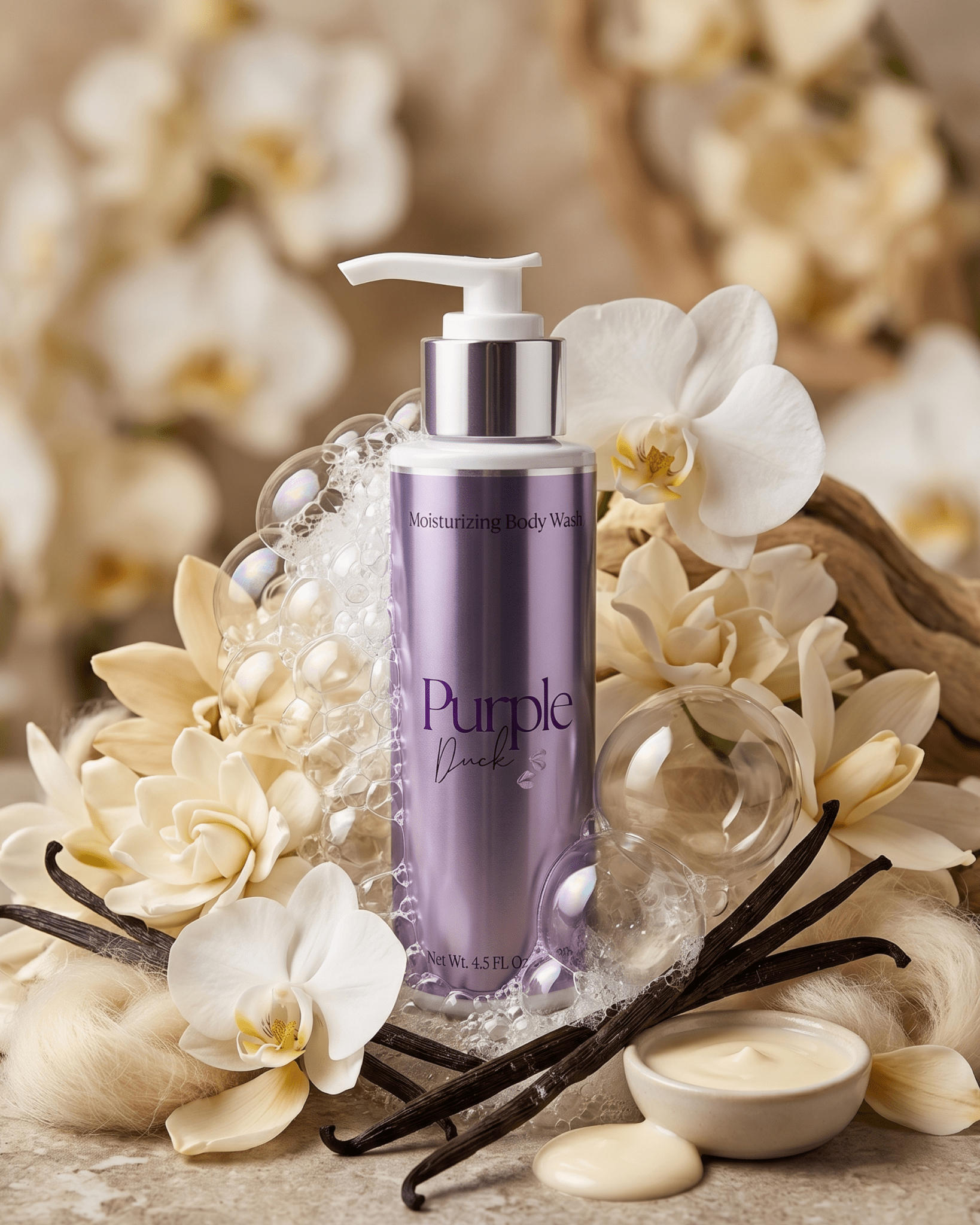 Clean Luxury Body Wash - Purple Duck