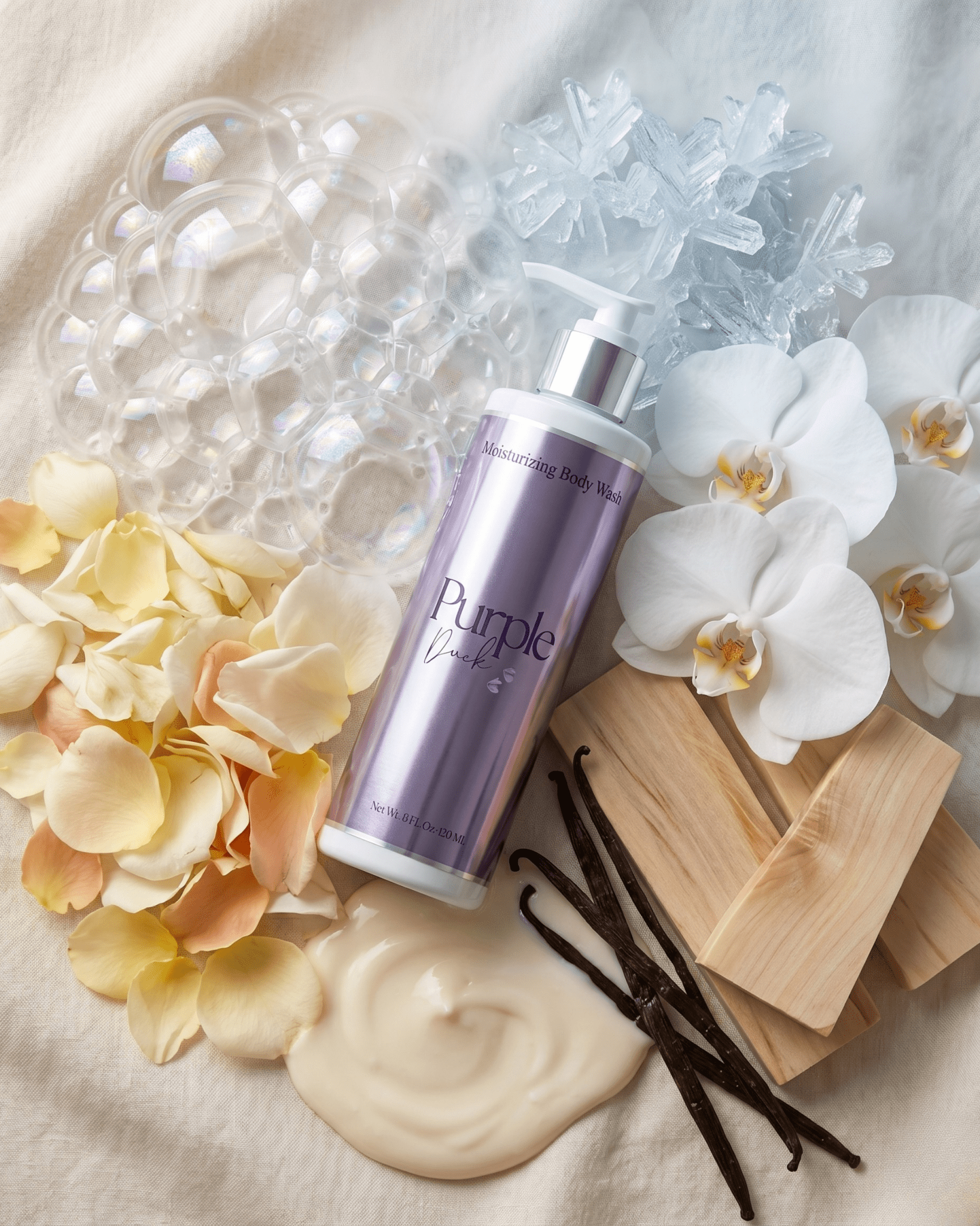 Clean Luxury Body Wash - Purple Duck