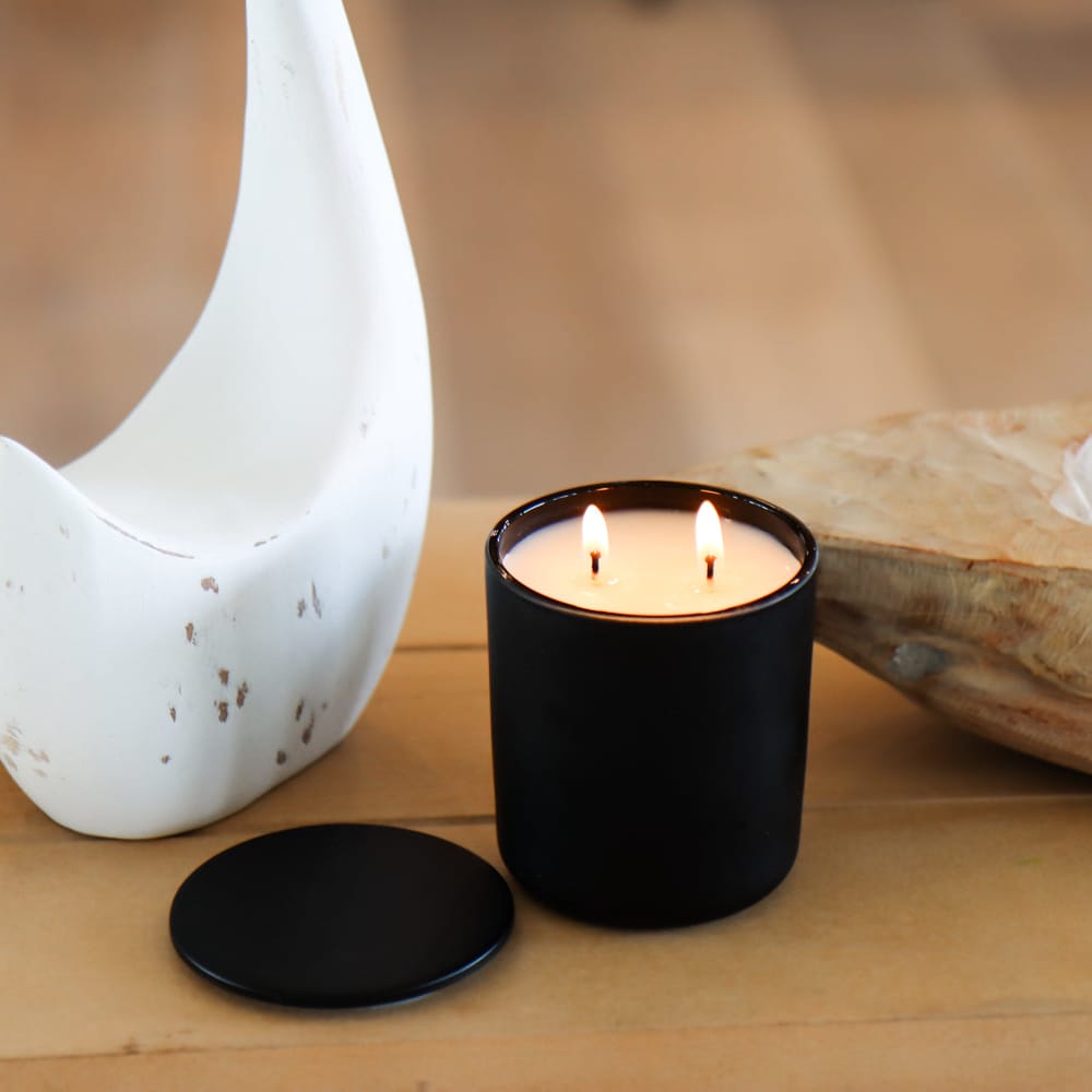 Men's Candles - 8 oz. Hand Poured, Clean Burning Coconut Blend Candle - Purple Duck