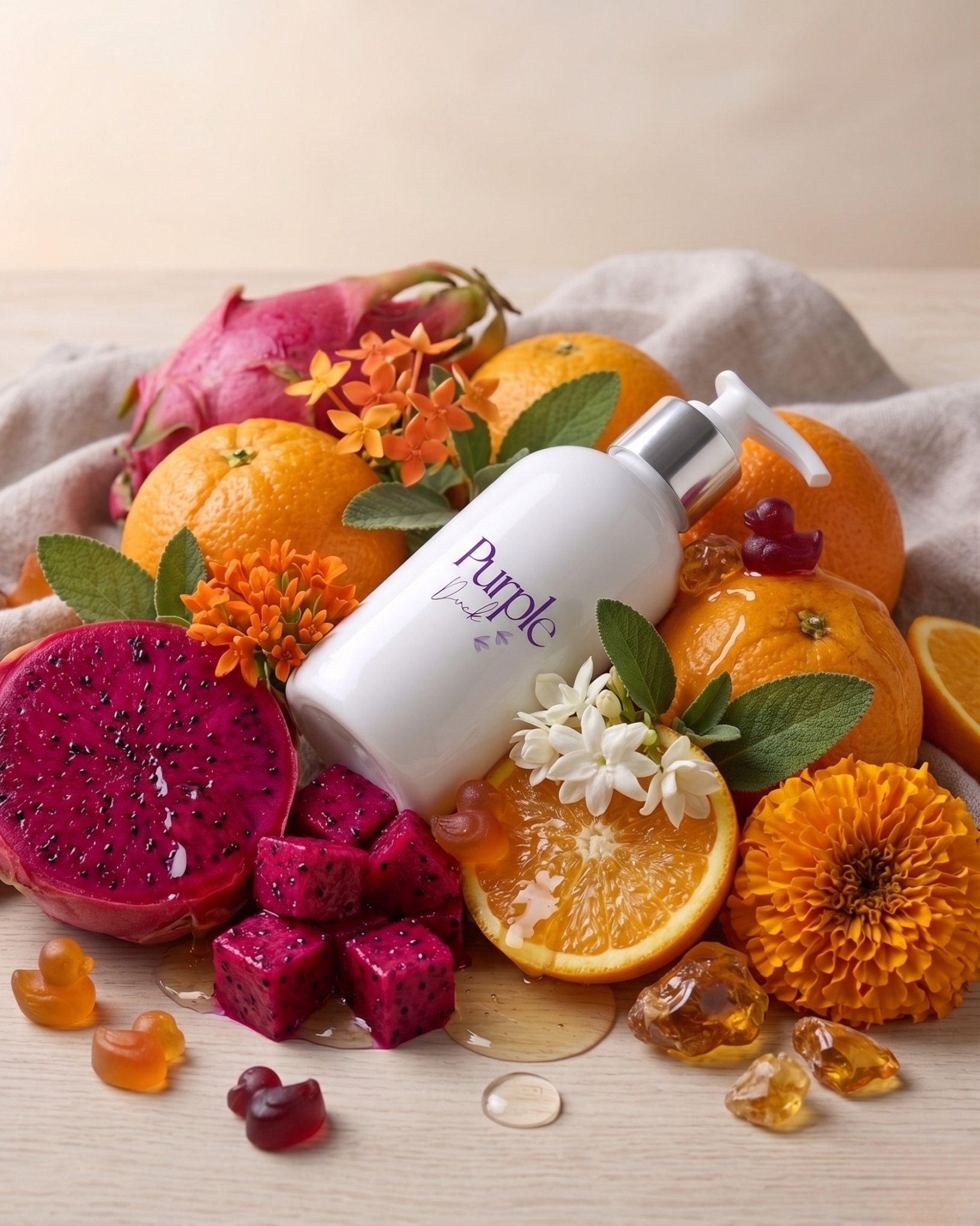 Clean Hydrating Body Oil - Purple Duck