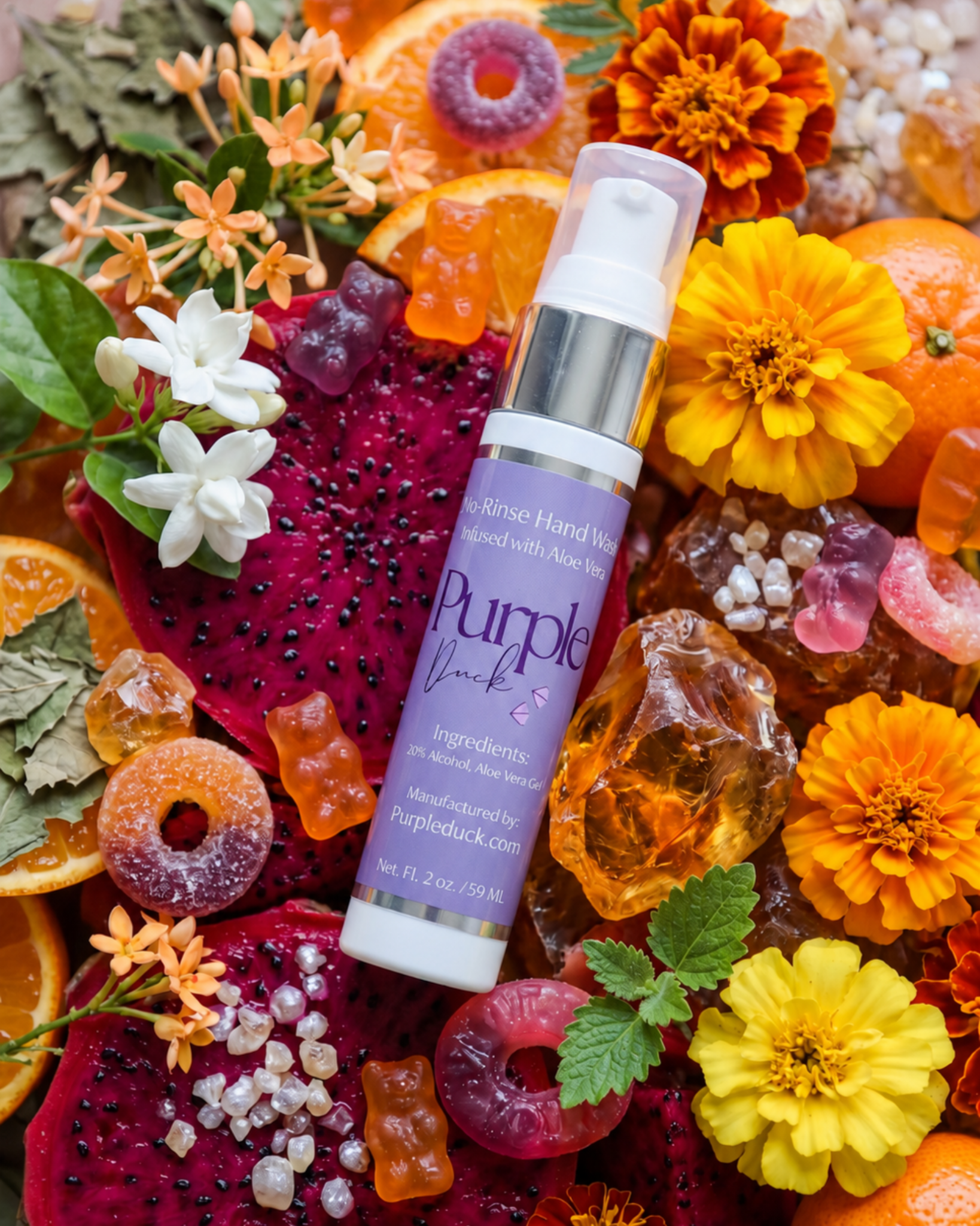 Non - Toxic Hand Sanitizer - Purple Duck