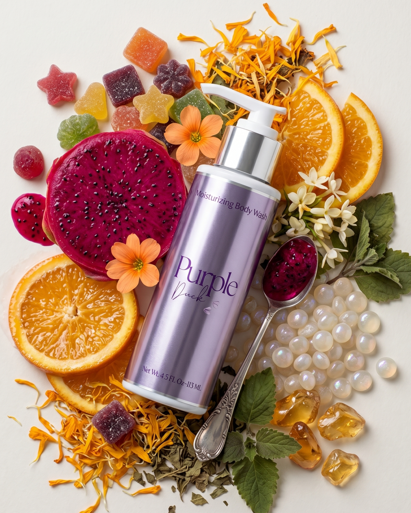 Clean Luxury Body Wash - Purple Duck