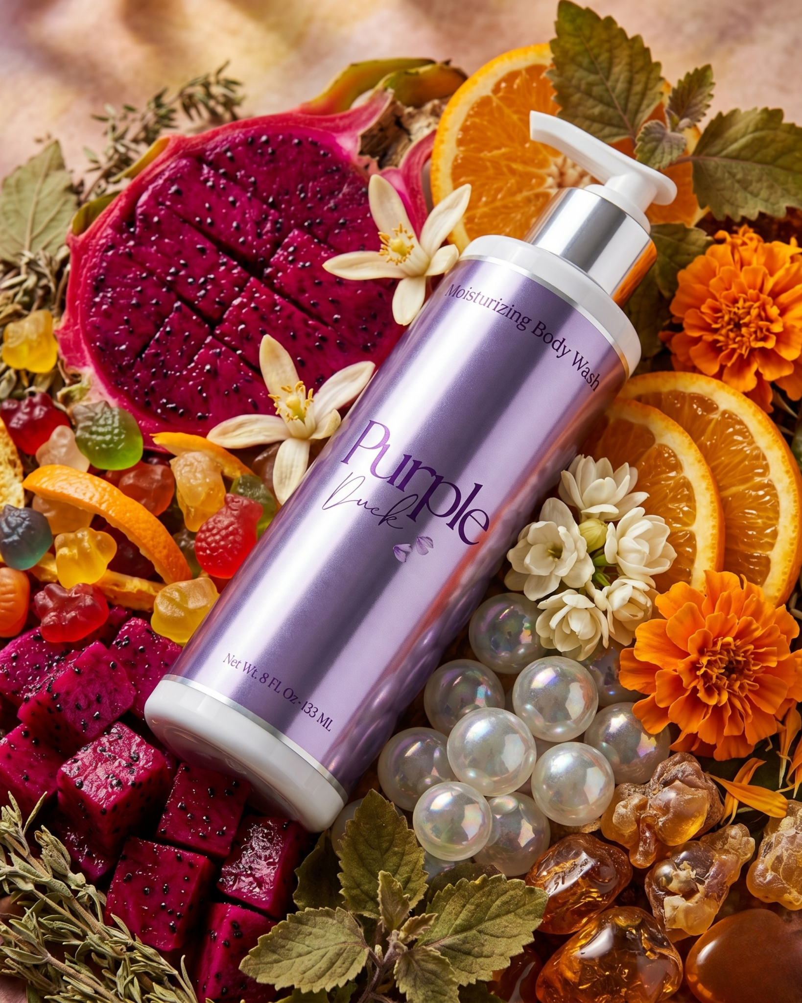 Clean Luxury Body Wash - Purple Duck