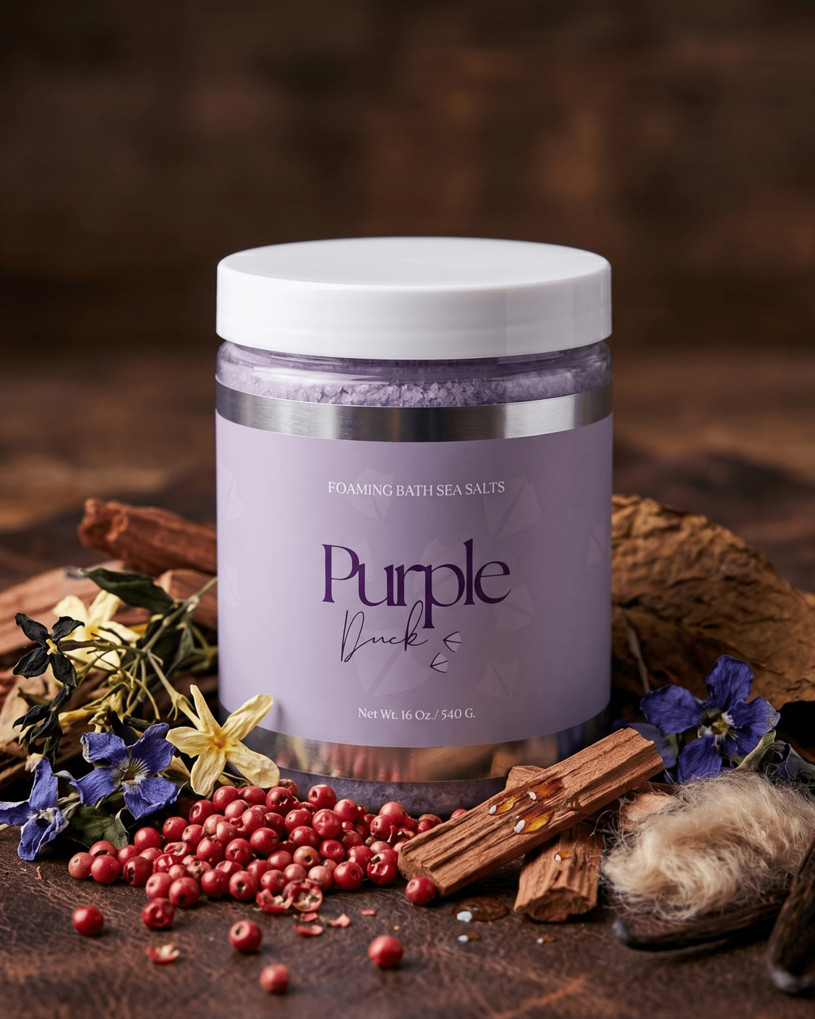 Soothing Epsom Bath Salts - Purple Duck