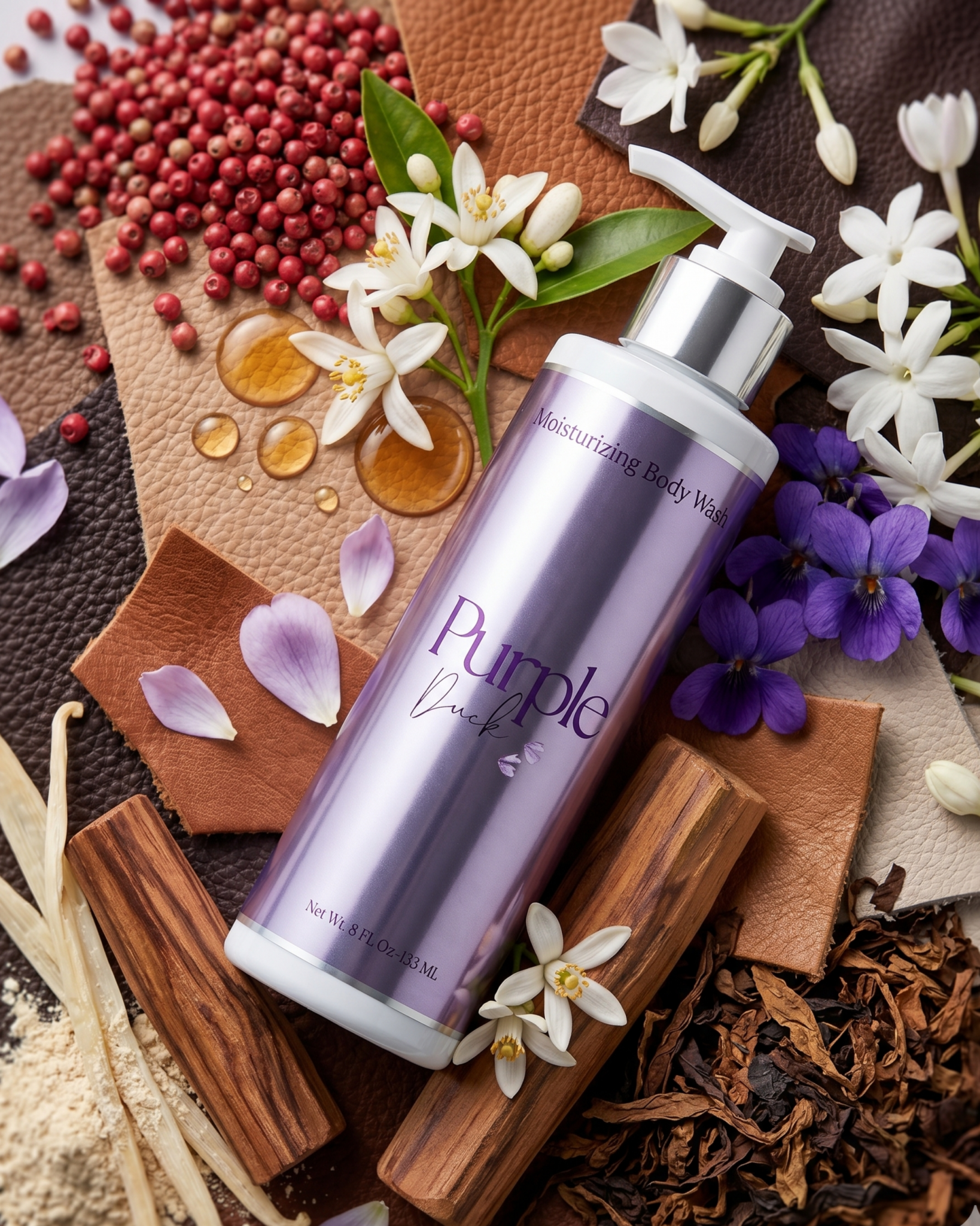 Clean Luxury Body Wash - Purple Duck