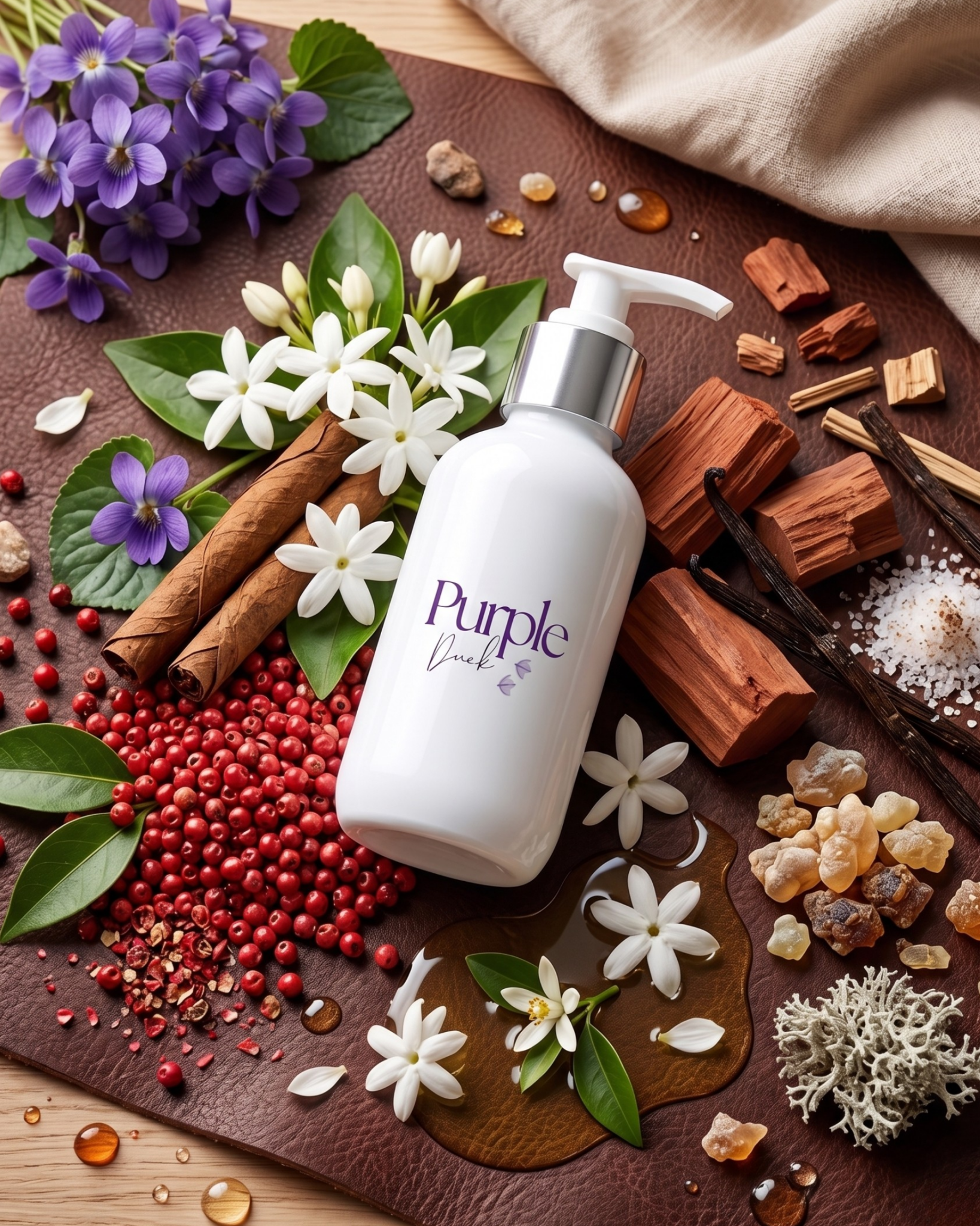 Clean Hydrating Body Oil - Purple Duck