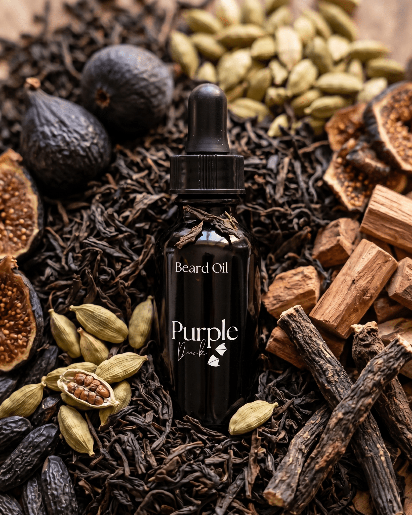 Men's Natural Beard Oil - Purple Duck
