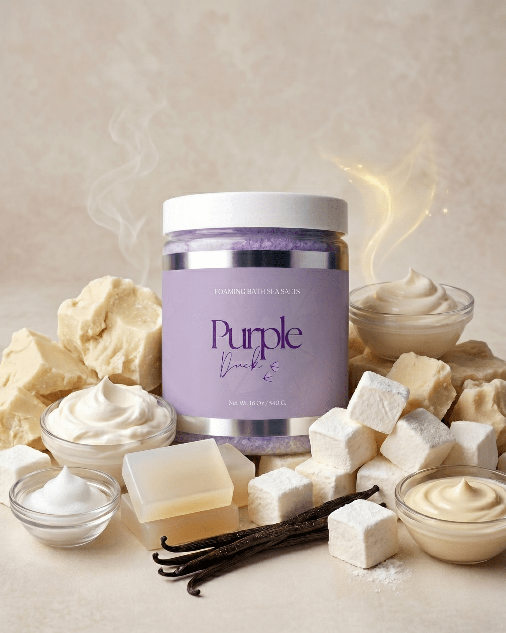Soothing Epsom Bath Salts - Purple Duck