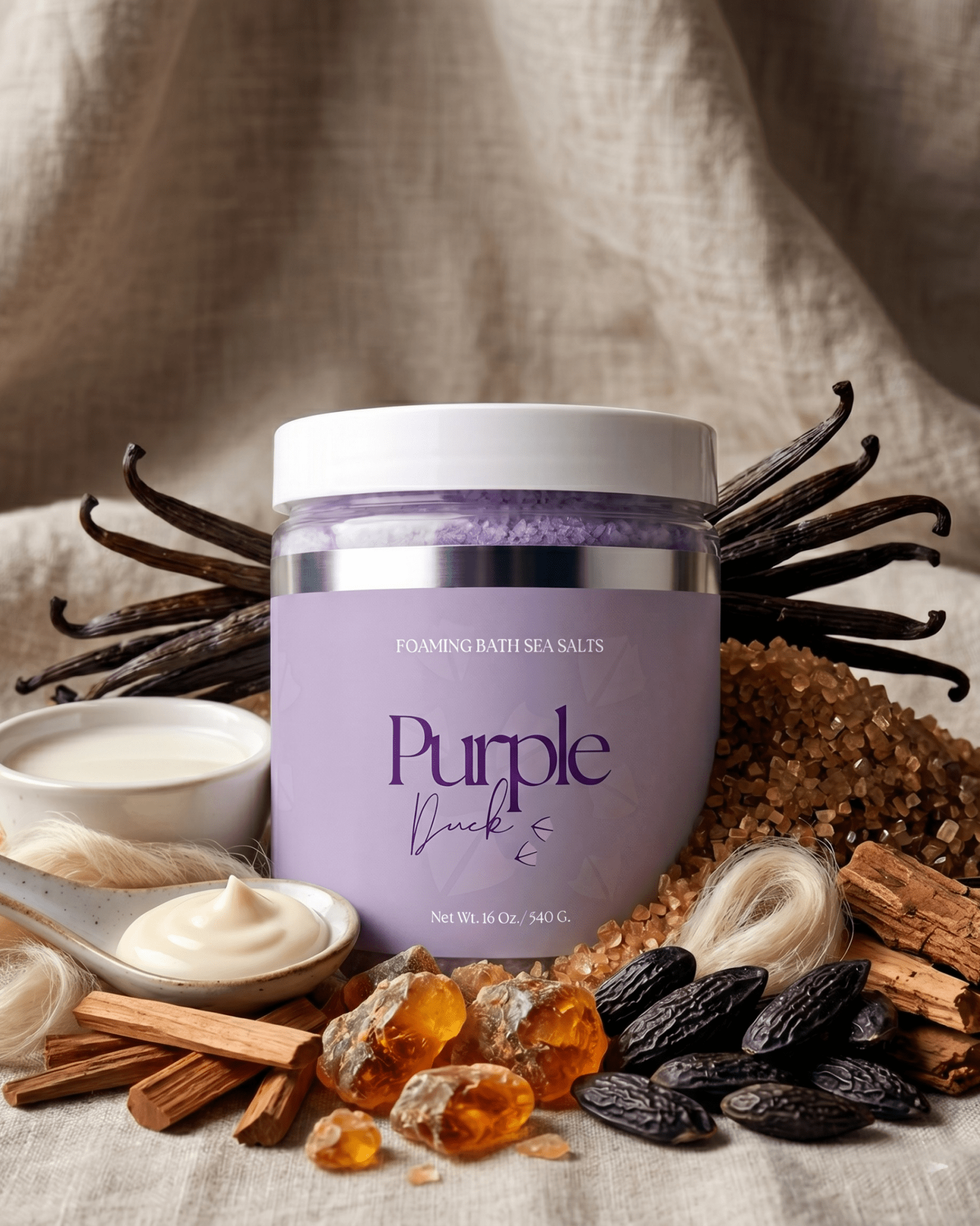 Soothing Epsom Bath Salts - Purple Duck