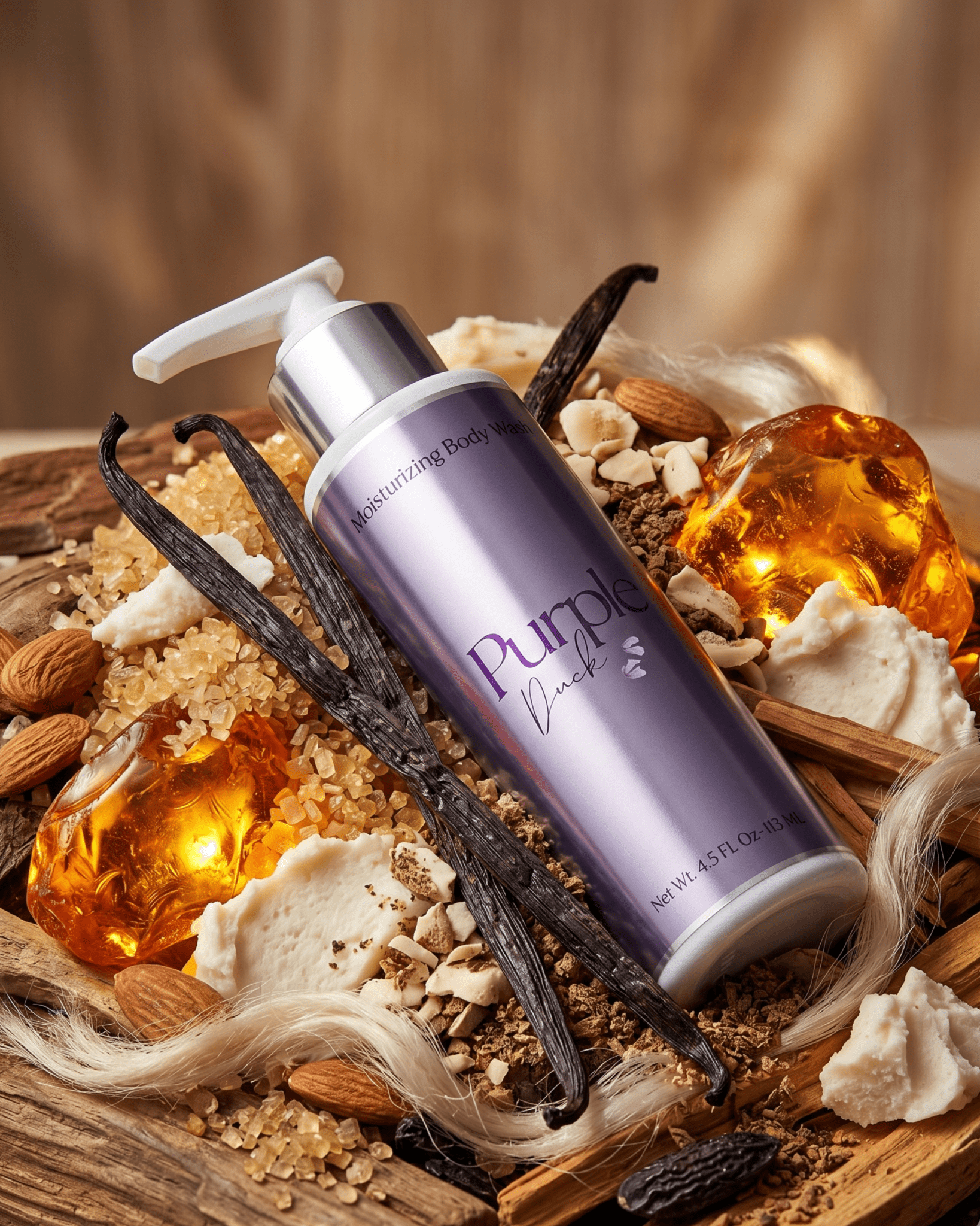 Clean Luxury Body Wash - Purple Duck