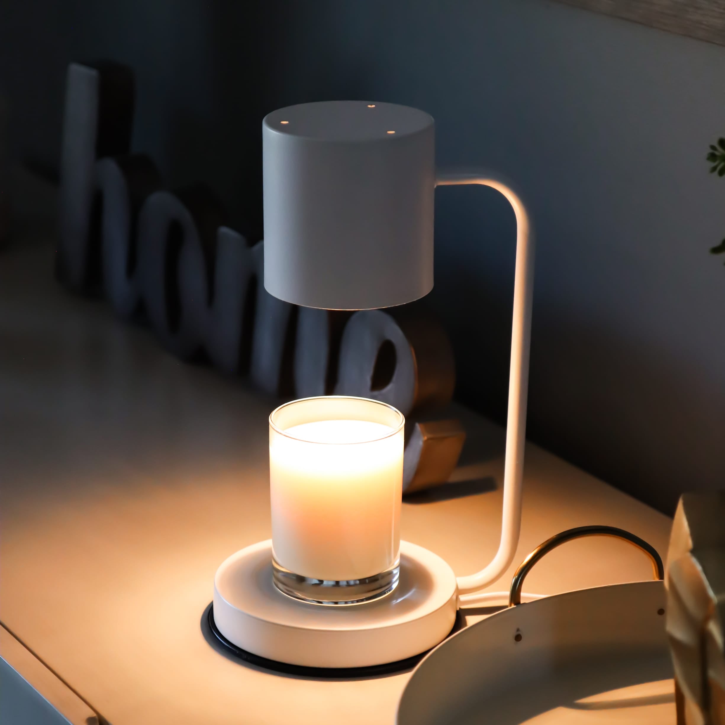 Candle Warmer Lamps - Electric Wax Warmer for Candles - Purple Duck