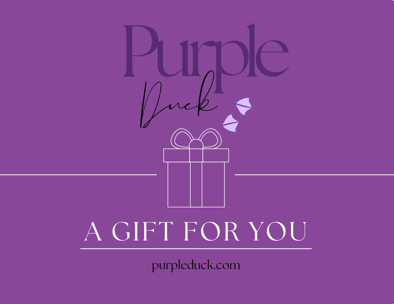 Purple Duck Gift Card - Purple Duck